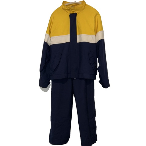 Vintage Mens Gore-Tex Track Suit by Tourney Medium Windproof Waterproof Full Zip - Picture 1 of 16